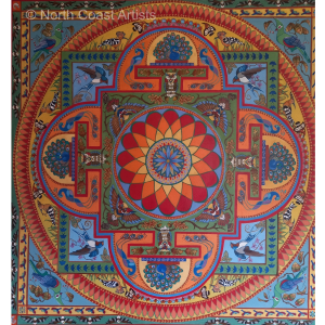 Mandala With Birds